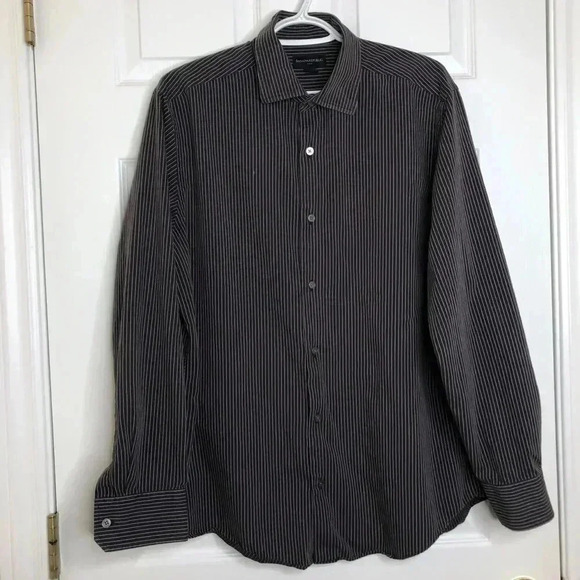 Banana Republic Factory Other - Banana Republic Factory Striped Dress  Shirt Large